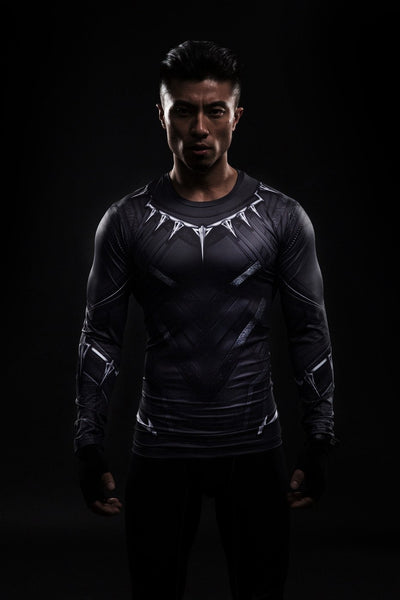 BLACK PANTHER Compression Shirt for Men (Long Sleeve)