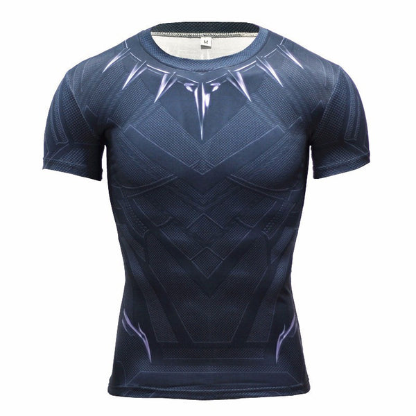 Black Panther Compression Shirt for Men