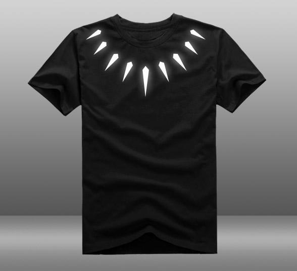 BLACK PANTHER T'Challa Necklace T-Shirt (3 styles)