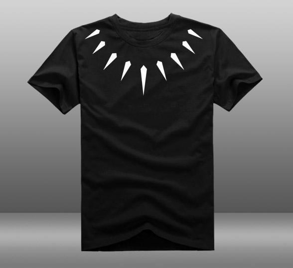 BLACK PANTHER T'Challa Necklace T-Shirt (3 styles)
