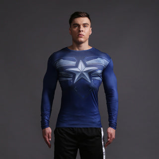 CAPTAIN AMERICA Compression Shirt