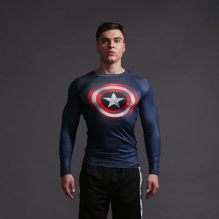CAPTAIN AMERICA Compression Shirt
