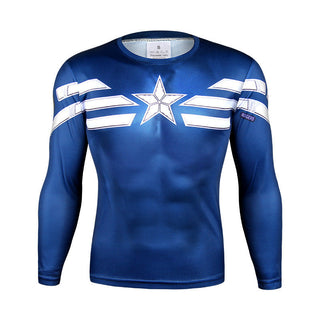 CAPTAIN AMERICA Compression Shirt