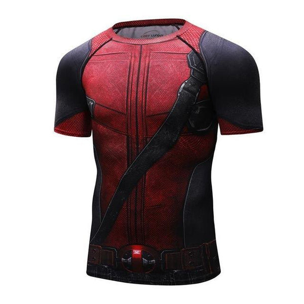 DEADPOOL 2 Compression Shirt for Men (Short Sleeve)