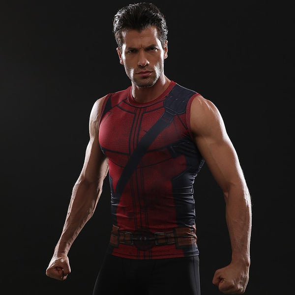 DEADPOOL 2 Compression Tank Top for Men