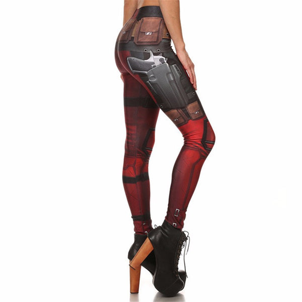 DEADPOOL Compression Leggings for Women