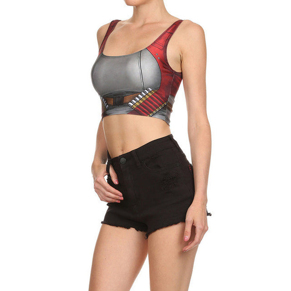 Women DEADPOOL Compression Tank Top – ME SUPERHERO