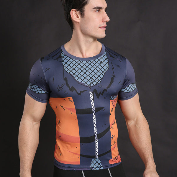 DRAGON BALL Z Super Saiyan Compression Shirt for Men