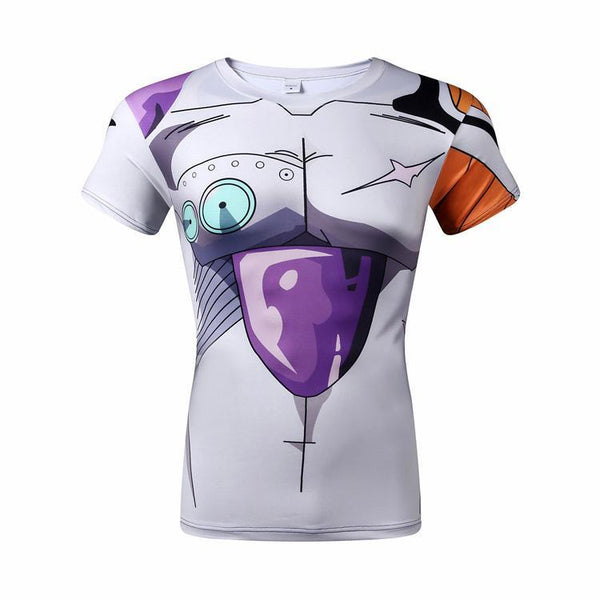 DRAGON BALL Freiza Compression Shirt for Men Short Sleeve