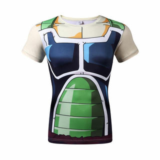 DRAGON BALL Z Short Sleeve Compression Shirt for Men