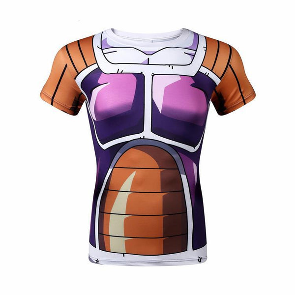DRAGON BALL Z Freiza Short Sleeve Compression Shirt for Men