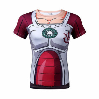 DRAGON BALL Z Short Sleeve Compression Shirt for Men