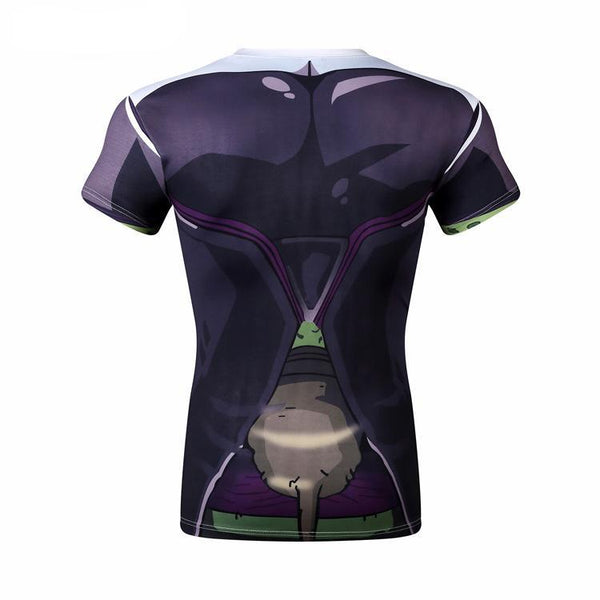 DRAGON BALL Z Cell Short Sleeve Compression Shirt for Men