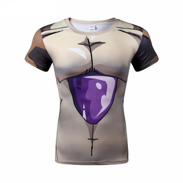 DRAGON BALL Z Short Sleeve Compression Shirt for Men