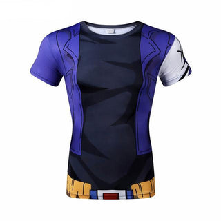 DRAGON BALL Z Short Sleeve Compression Shirt for Men