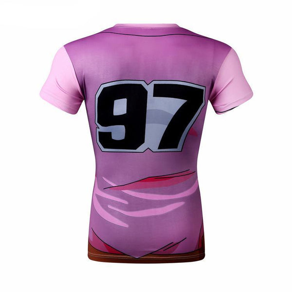 DRAGON BALL Z Bulma Short Sleeve Compression Shirt for Men