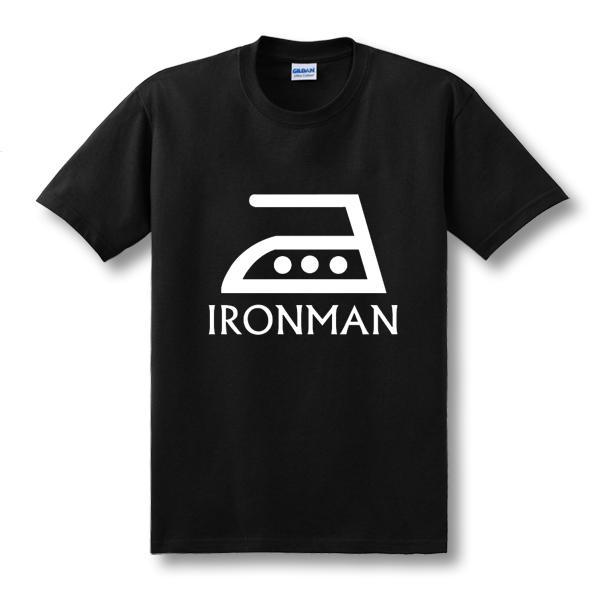 Tony Stark Iron Man T Shirt White Funny IRON MAN T-Shirt In