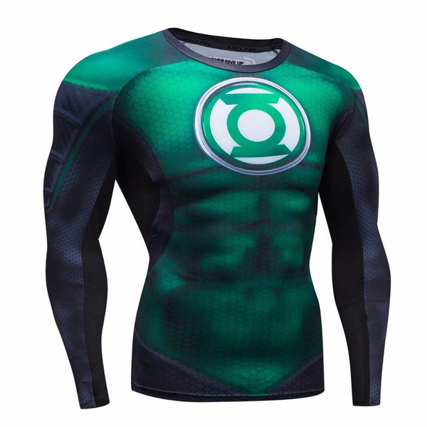 Green Lantern Compression Shirt for Men