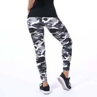 High Elastic Camouflage Leggings