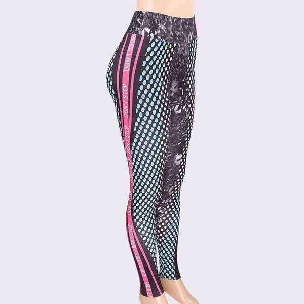 High Waist Elastic Push Up Leggings