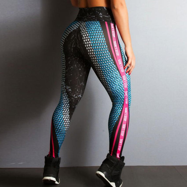High Waist Elastic Push Up Leggings