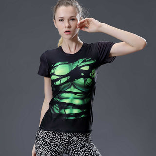 HULK Compression Shirt for Women (Short Sleeve)