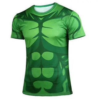HULK Short Sleeve Compression Shirt for Men