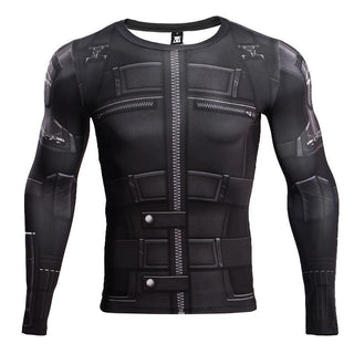 Infinity War BLACK WIDOW Long Sleeve Compression Shirt for Women