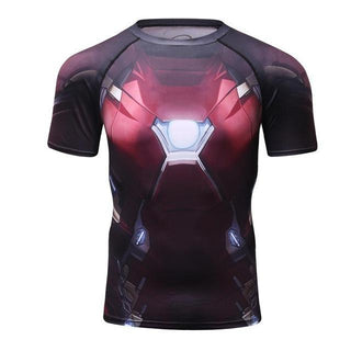 Infinity War IRON MAN Compression Shirt for Men