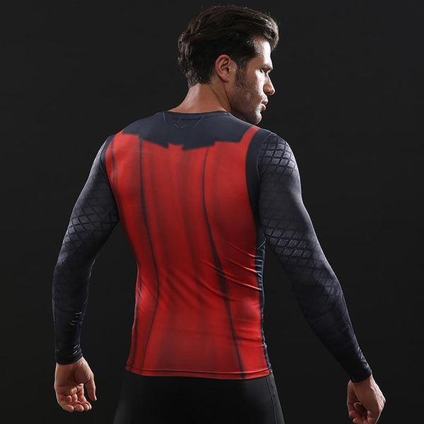 Infinity War THOR Long Sleeve Compression Shirt for Men