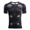 Infinity War THOR Short Sleeve Compression Shirt for Men