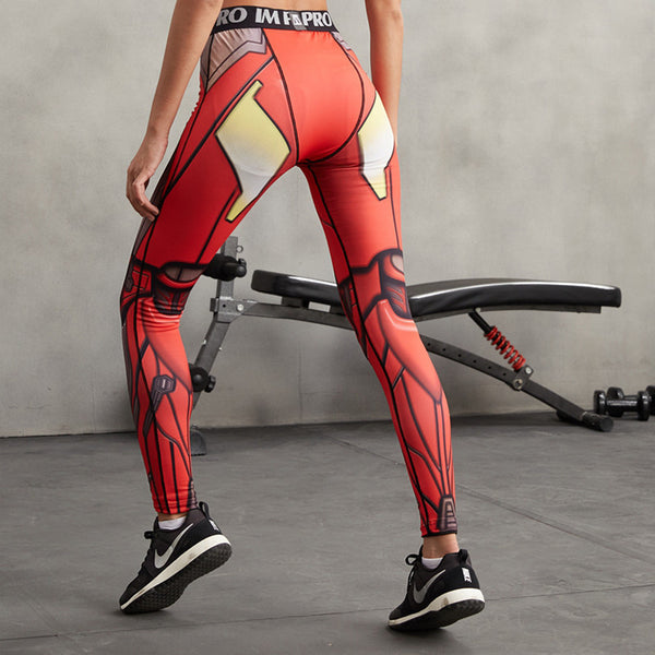 IRON MAN Compression Leggings/Pants for Women