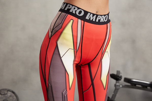 IRON MAN Compression Leggings/Pants for Women