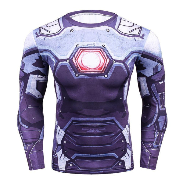 IRON MAN Compression Shirt for Men (Long Sleeve)