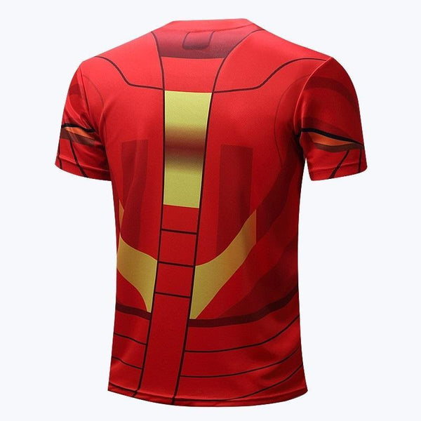 IRON MAN Compression Shirt for Men (Short Sleeve)
