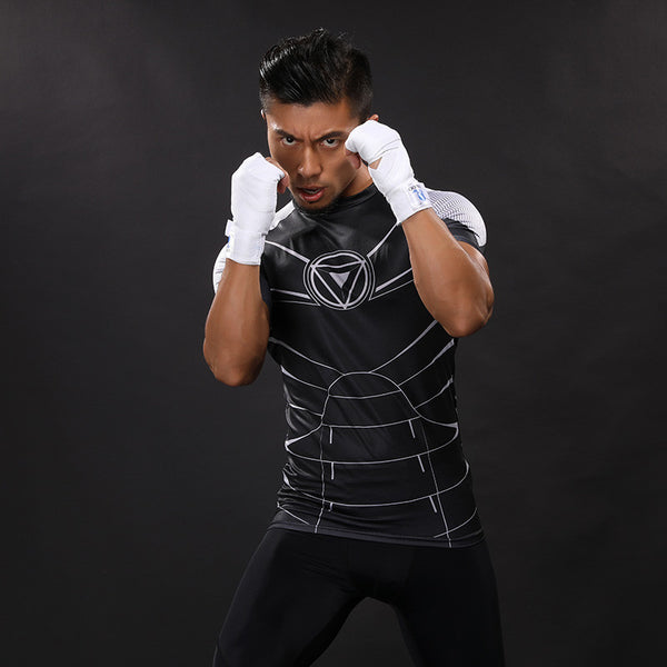 IRON MAN Compression Shirt for Men (Short Sleeve)