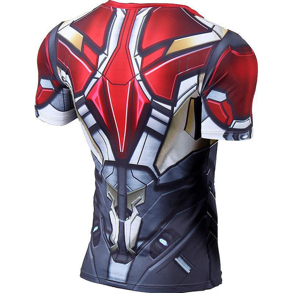 IRON MAN Compression Shirt for Men (Short Sleeve)