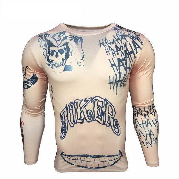 JOKER Compression Shirt for Men (Long Sleeve)