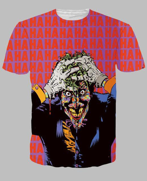 JOKER Short Sleeve T-Shirt for Men (7 styles) – ME SUPERHERO