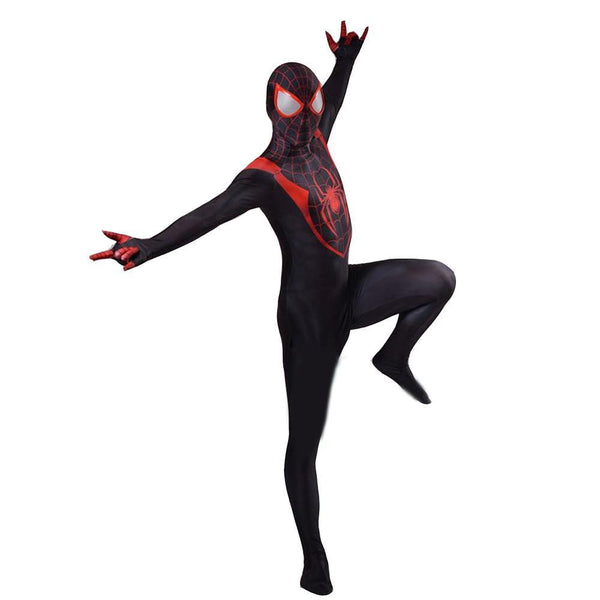 Miles Morales  SPIDERMAN Cosplay Costume for Men