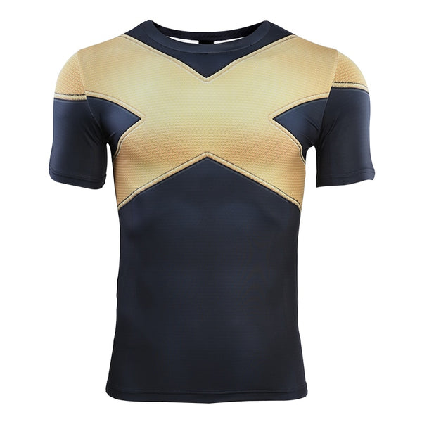 X-Men DARK PHOENIX Short Sleeve Compression Shirt for Men