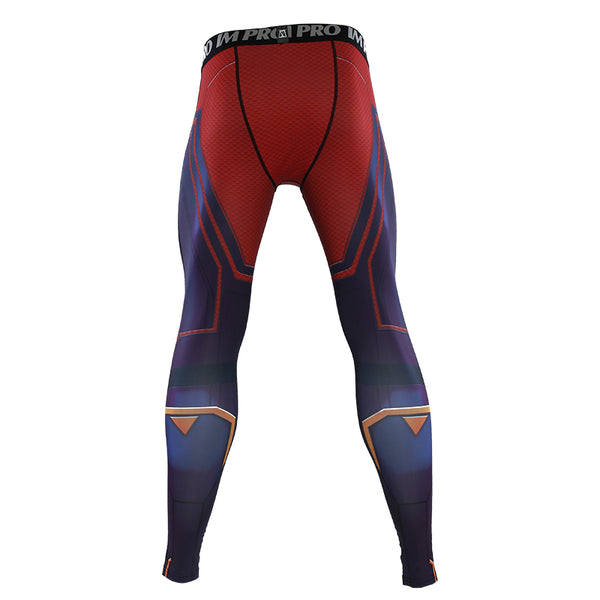 Avengers 4 CAPTAIN MARVEL Compression Leggings