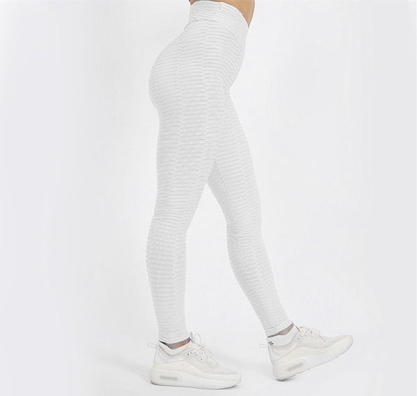 Bubble Textured High Waist Workout Leggings (6 colors)