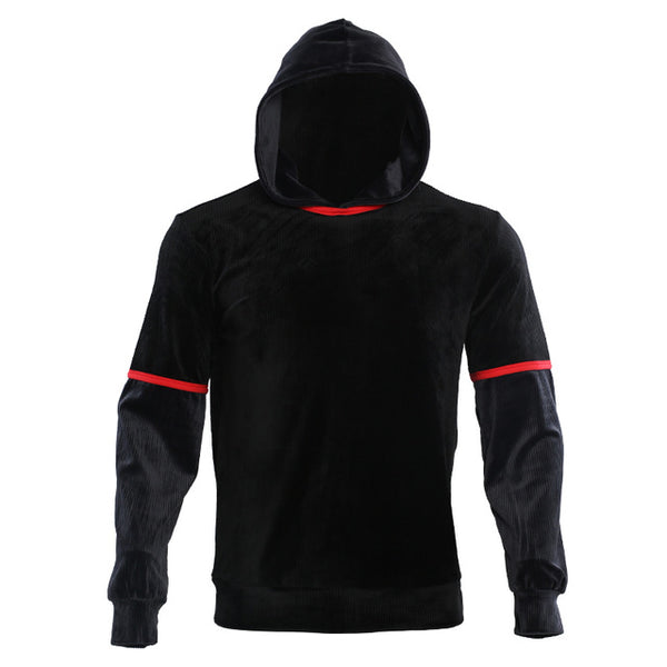 Black IRON MAN Pullover Hoodie