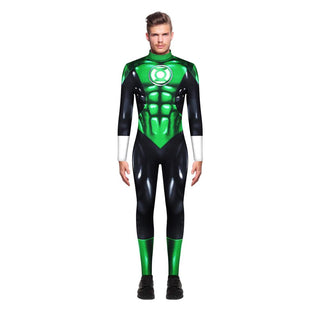 Green Lantern Jumpsuit Costume for Men