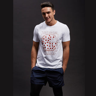 White SPIDERMAN Homecoming Funny Pizza T-Shirt