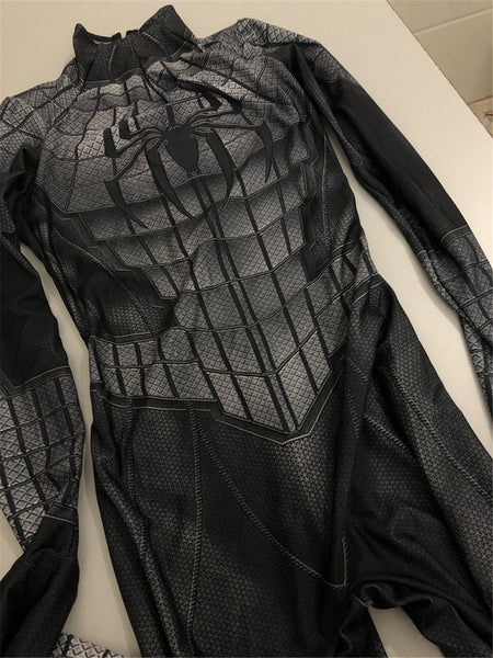 High Quality Black SPIDERMAN/VENOM Cosplay Costume
