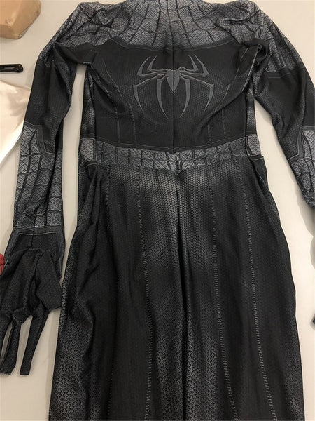 High Quality Black SPIDERMAN/VENOM Cosplay Costume