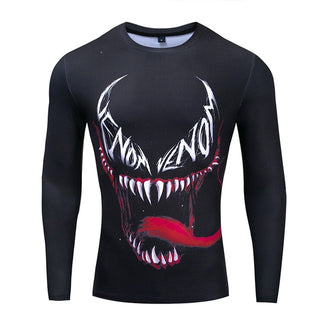 2019 VENOM Long Sleeve Compression Shirt for Men
