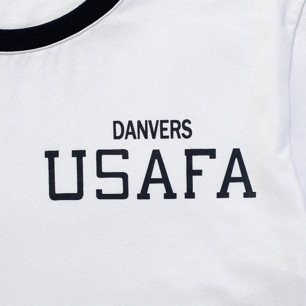 White Captain Marvels USAFA Bootcamp T-Shirt for Men